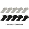 10 Pair Breathable Ankle Socks